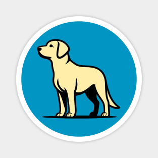 Yellow Labrador Dog Magnet